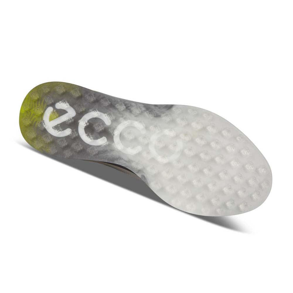 Ecco S-three Spikeless Golfsko Herre Beige | NO 556EBC